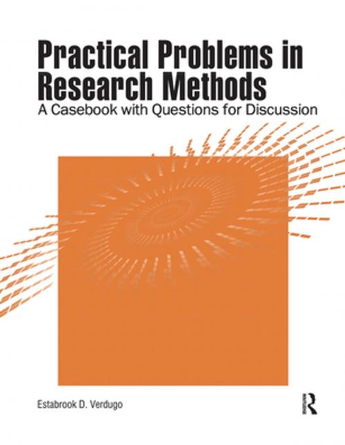 Cover of the book Practical Problems in Research Methods by Estabrook D Verdugo, Taylor and Francis