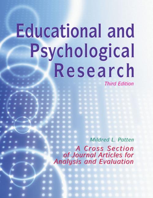 Cover of the book Educational and Psychological Research by Mildred L Patten, Taylor and Francis