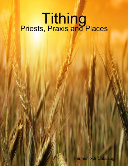 Cover of the book Tithing: Priests, Praxis and Places by Hermenio Jr Cabusog, Lulu.com