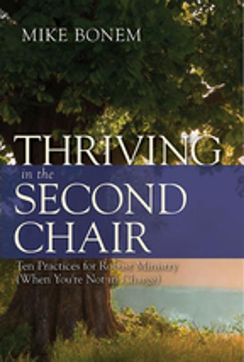 Cover of the book Thriving in the Second Chair by Mike Bonem, Abingdon Press