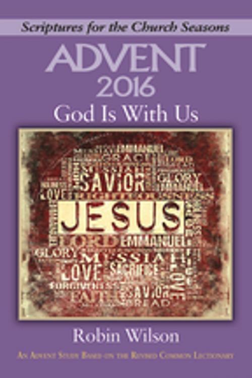 Cover of the book God Is With Us [Large Print] by Robin Wilson, Abingdon Press