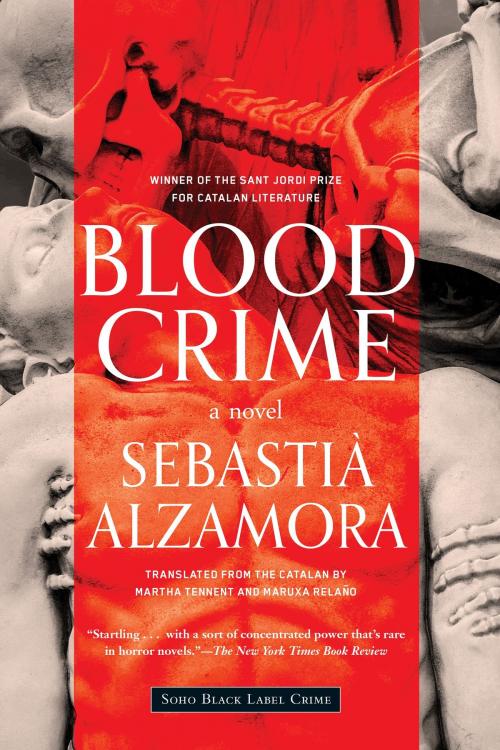 Cover of the book Blood Crime by Sebastia Alzamora, Soho Press