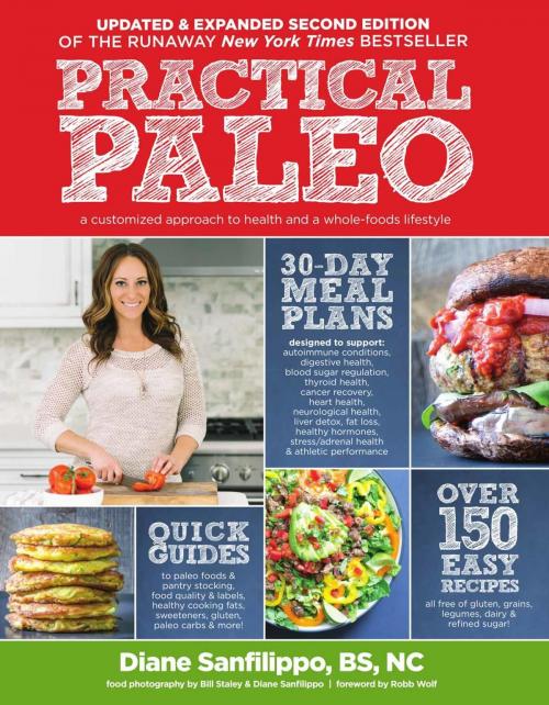 Cover of the book Practical Paleo, 2nd Edition (Updated and Expanded) by Diane Sanfilippo, Victory Belt Publishing, Inc.