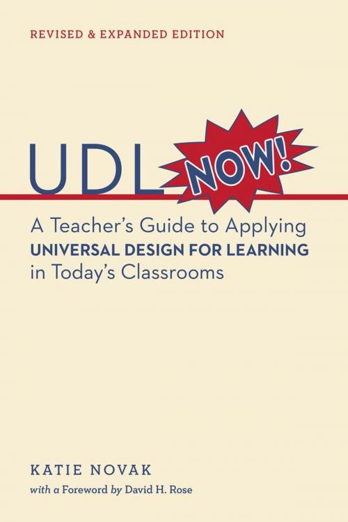 Cover of the book UDL Now! by Katie Novak, David Rose, CAST, Inc.