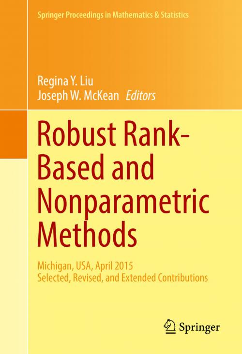 Cover of the book Robust Rank-Based and Nonparametric Methods by , Springer International Publishing