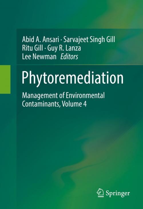 Cover of the book Phytoremediation by , Springer International Publishing