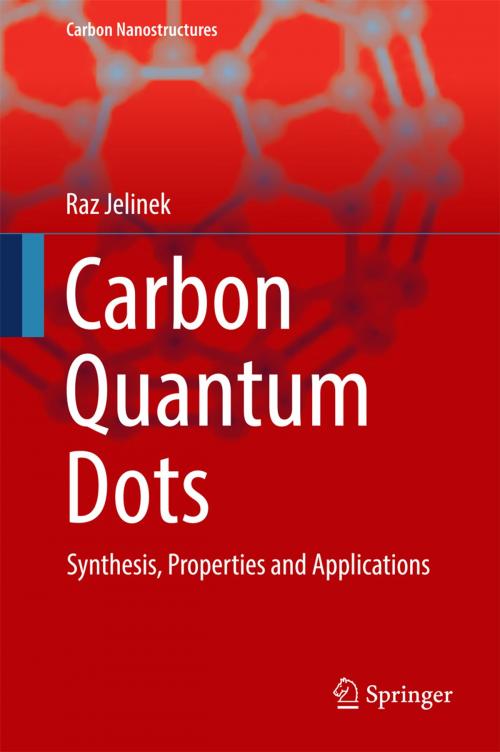Cover of the book Carbon Quantum Dots by Raz Jelinek, Springer International Publishing