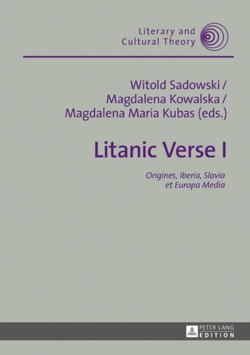 Cover of the book Litanic Verse I by , Peter Lang