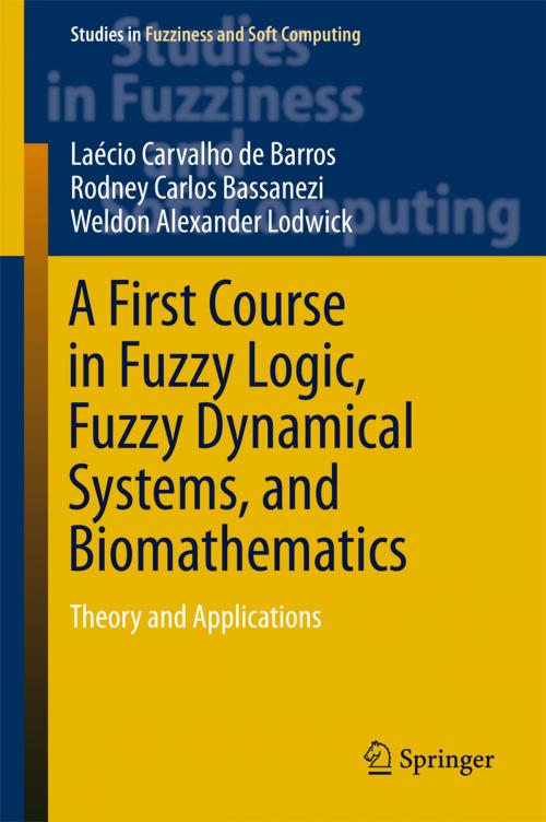 Cover of the book A First Course in Fuzzy Logic, Fuzzy Dynamical Systems, and Biomathematics by Rodney Carlos Bassanezi, Weldon Alexander Lodwick, Laécio Carvalho de Barros, Springer Berlin Heidelberg