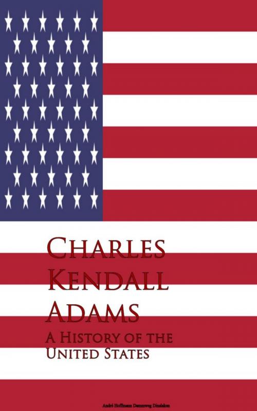 Cover of the book A History of the United States by Charles Kendall Adams, anboco