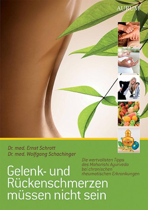 Cover of the book Gelenk- und Rückenschmerzen müssen nicht sein by Dr. med. Wolfgang Schachinger, Dr. med. Ernst Schrott, Aurum Verlag