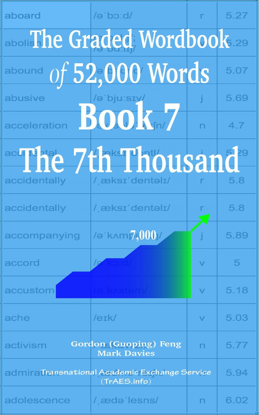 Big bigCover of The Graded Wordbook of 52,000 Words Book 7: The 7th Thousand