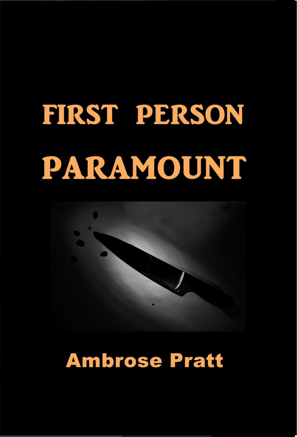 Big bigCover of First Person Paramount