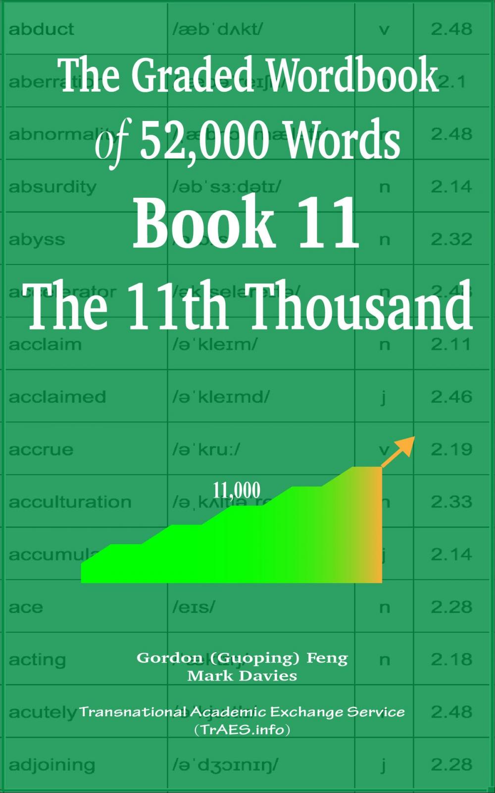 Big bigCover of The Graded Wordbook of 52,000 Words Book 11: The 11th Thousand