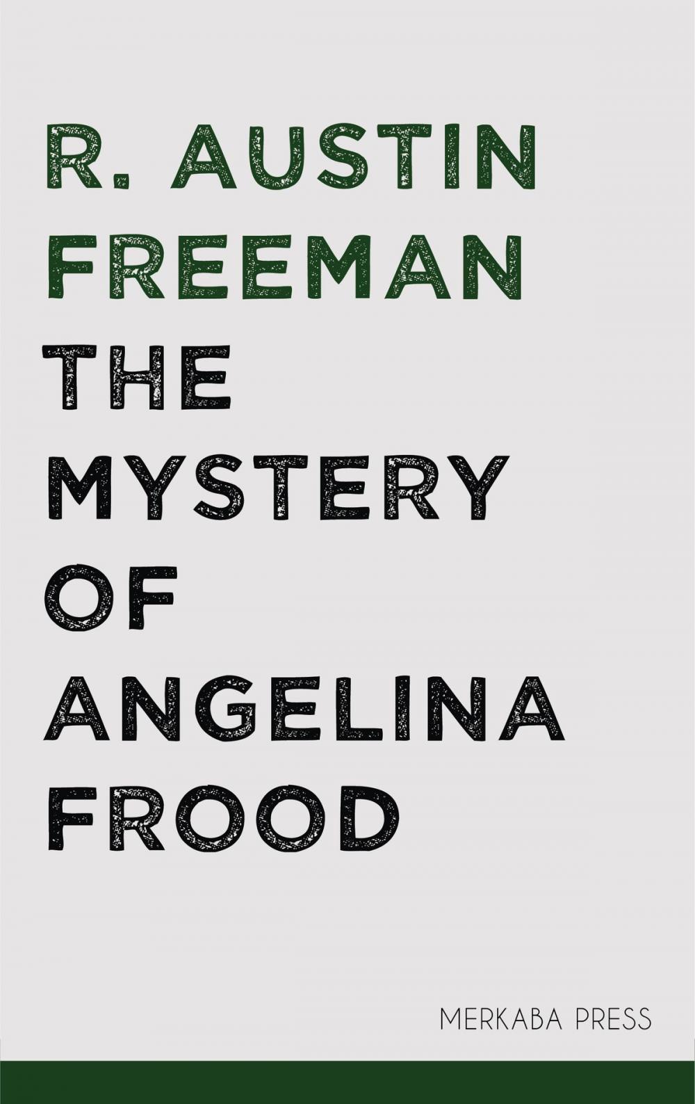 Big bigCover of The Mystery of Angelina Frood