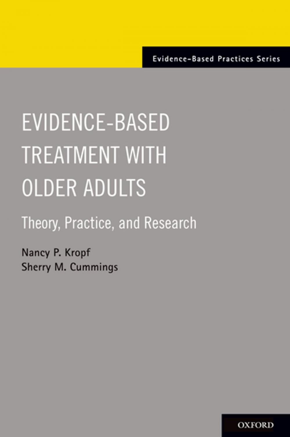 Big bigCover of Evidence-Based Treatment with Older Adults