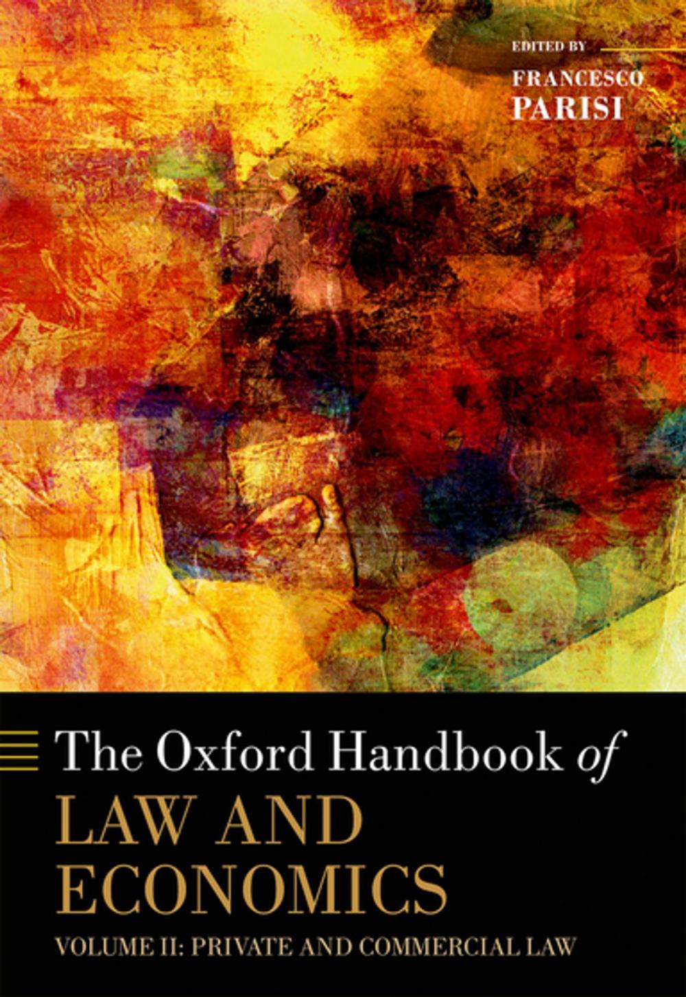 Big bigCover of The Oxford Handbook of Law and Economics