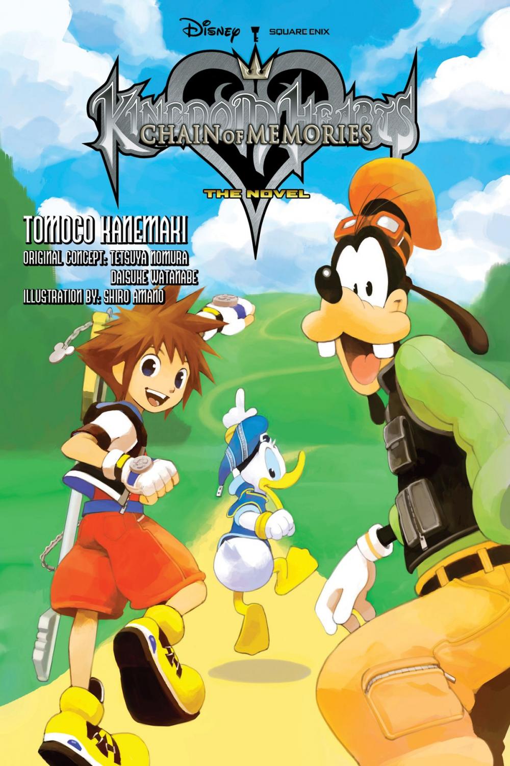 Big bigCover of Kingdom Hearts: Chain of Memories The Novel (light novel)