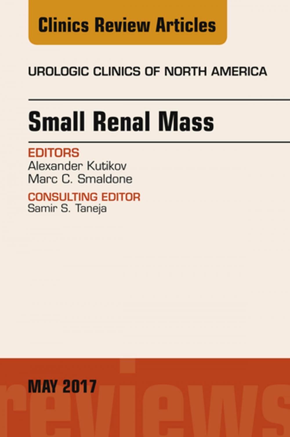 Big bigCover of Small Renal Mass, An Issue of Urologic Clinics, E-Book