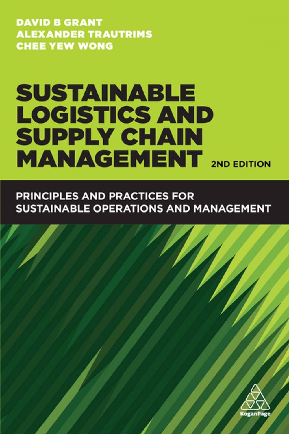 Big bigCover of Sustainable Logistics and Supply Chain Management