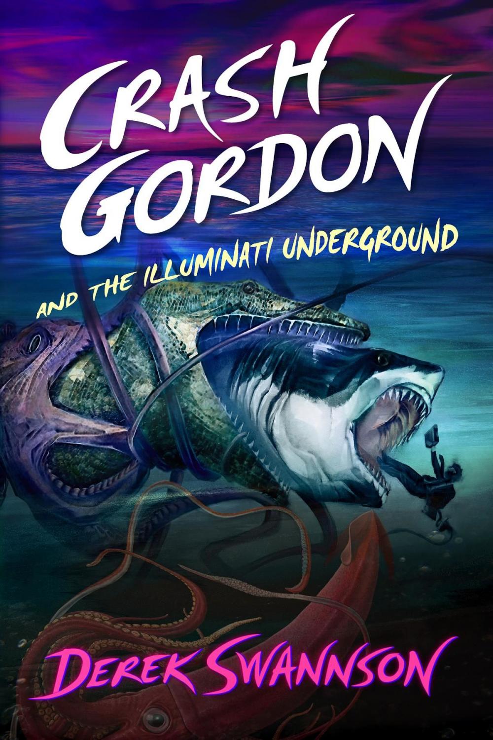 Big bigCover of Crash Gordon and the Illuminati Underground