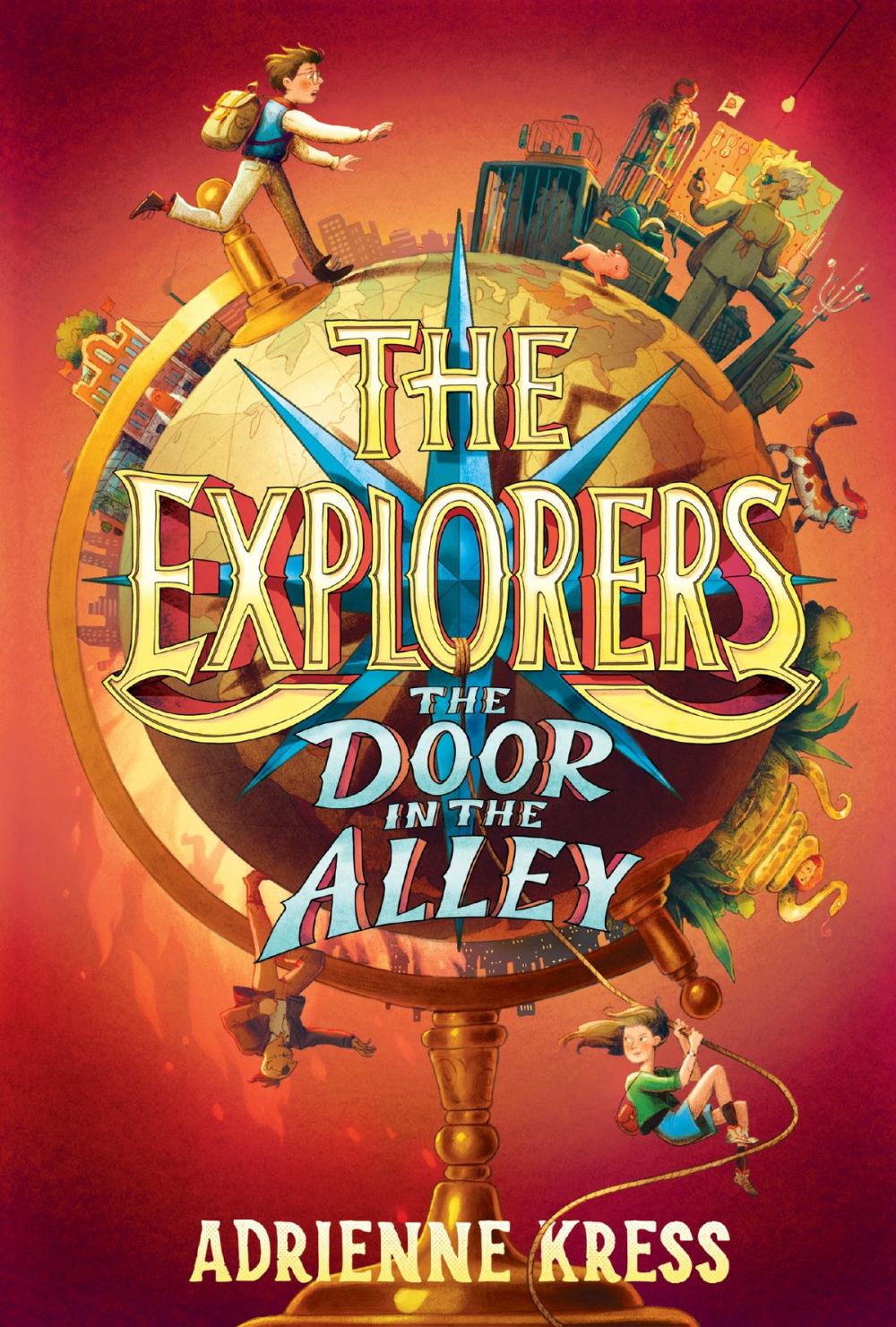 Big bigCover of The Explorers: The Door in the Alley