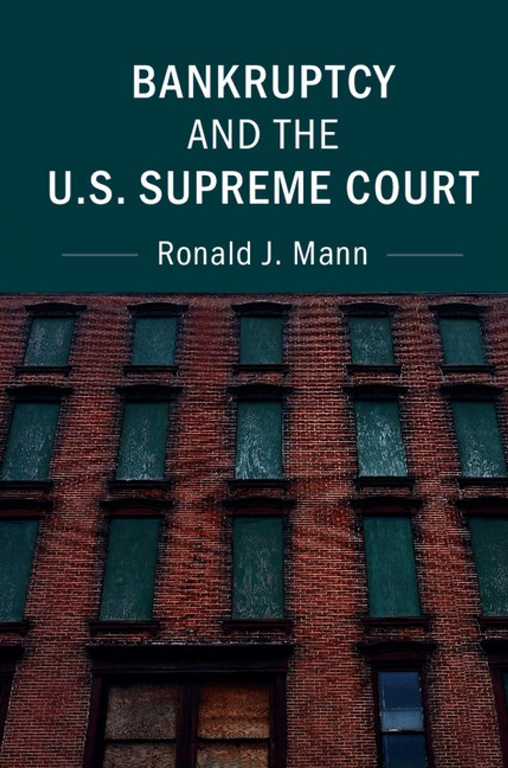 Big bigCover of Bankruptcy and the U.S. Supreme Court