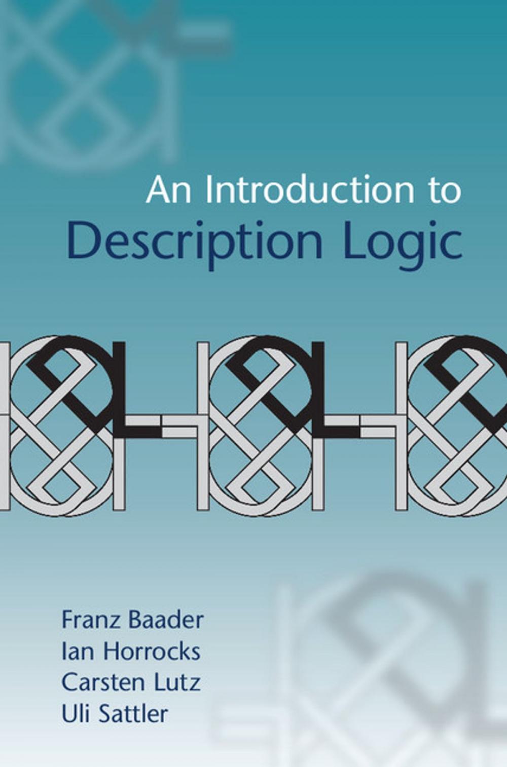 Big bigCover of An Introduction to Description Logic