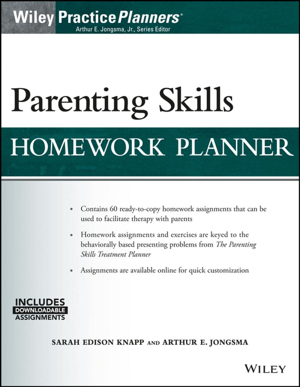 Big bigCover of Parenting Skills Homework Planner (w/ Download)