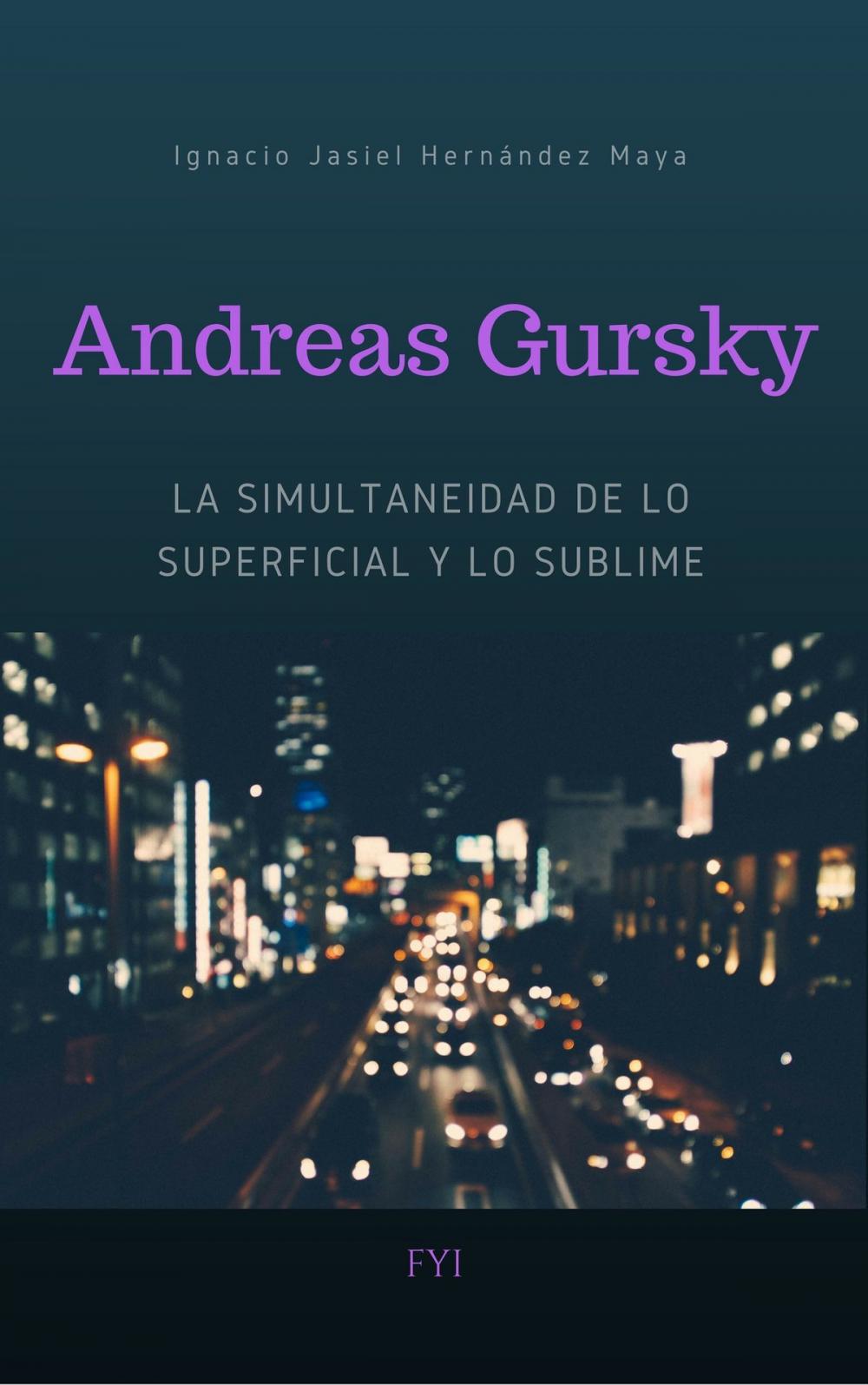 Big bigCover of Andreas Gursky. La simultaneidad de lo superficial y lo sublime