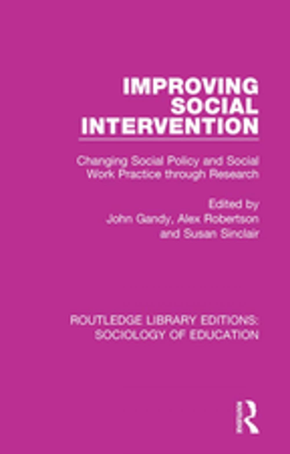 Big bigCover of Improving Social Intervention