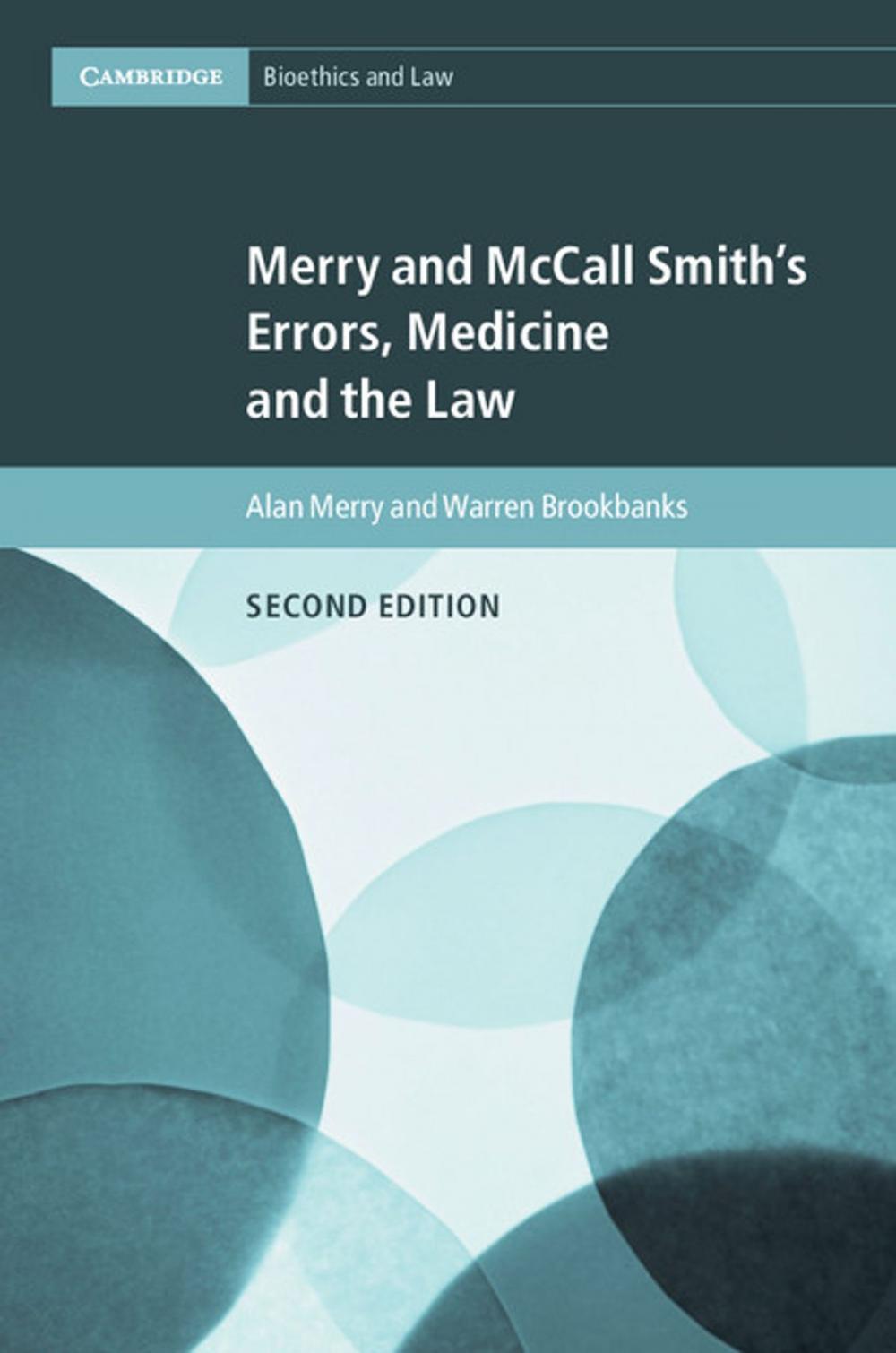 Big bigCover of Merry and McCall Smith's Errors, Medicine and the Law