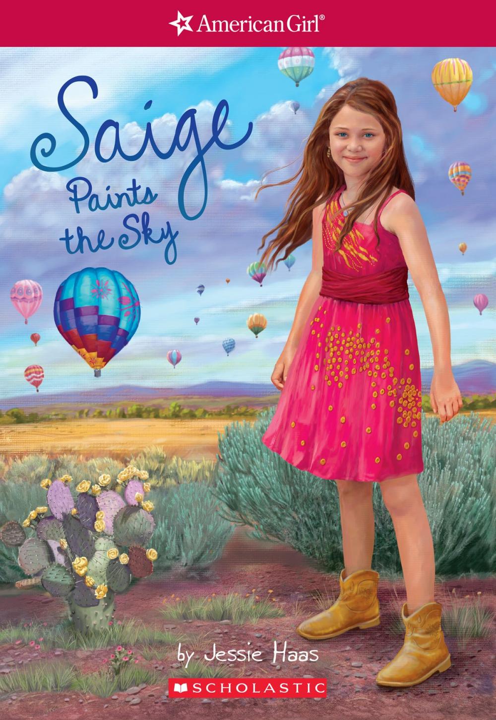 Big bigCover of Saige Paints the Sky (American Girl: Girl of the Year 2013, Book 2)