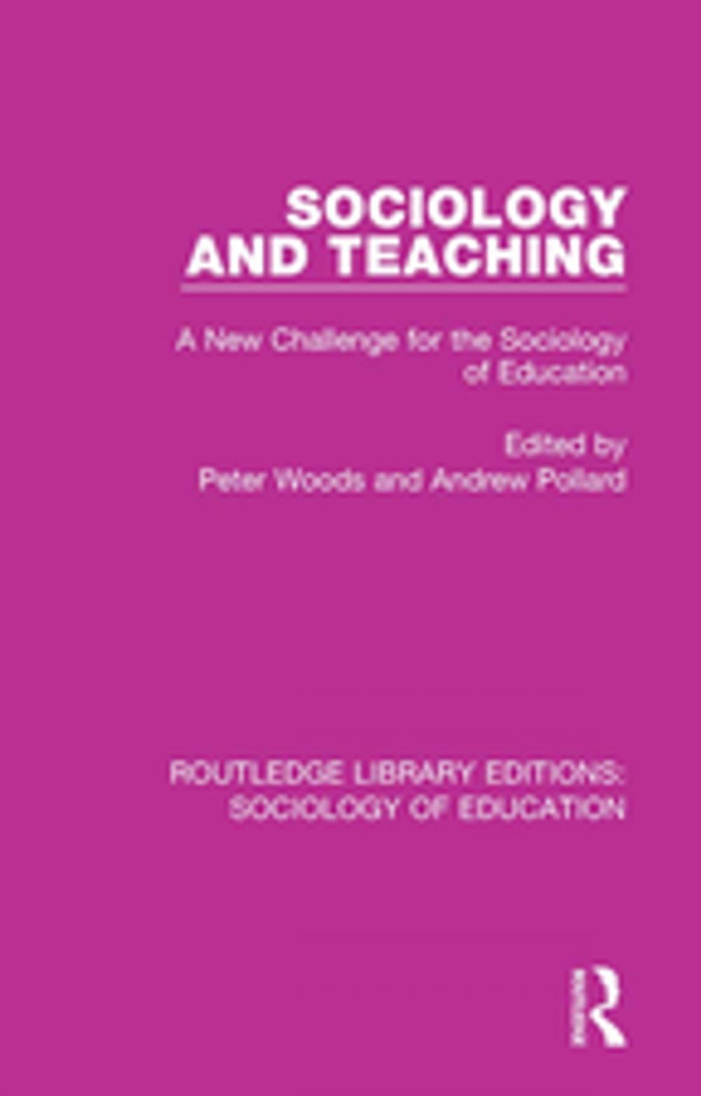 Big bigCover of Sociology and Teaching