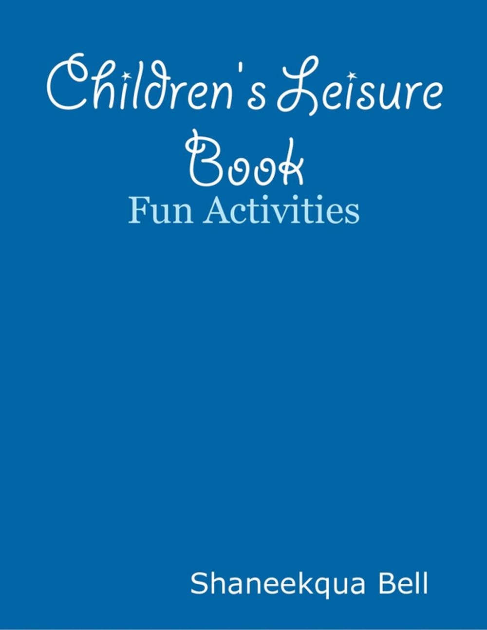 Big bigCover of Children's Leisure Book