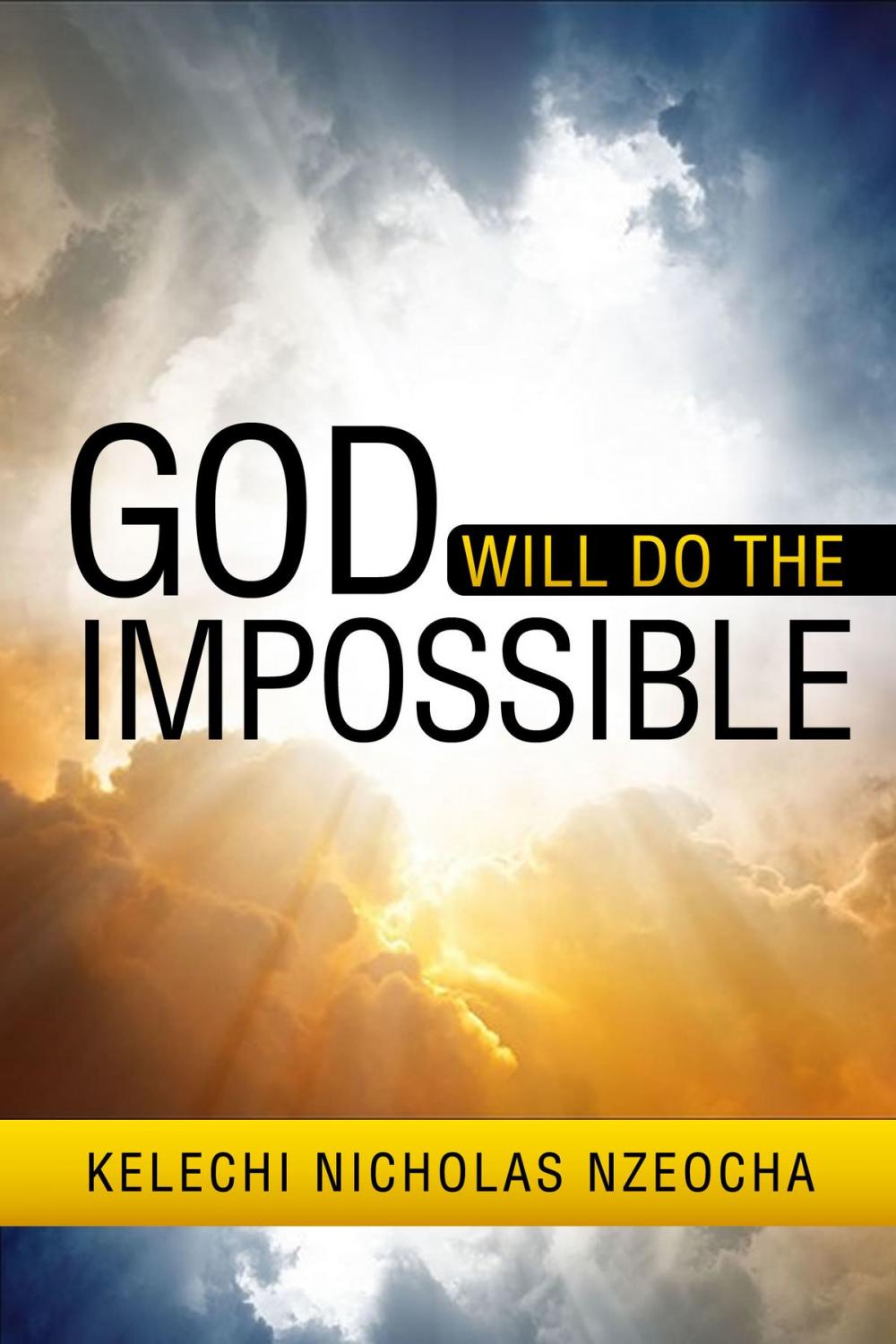 Big bigCover of God Will Do The Impossible