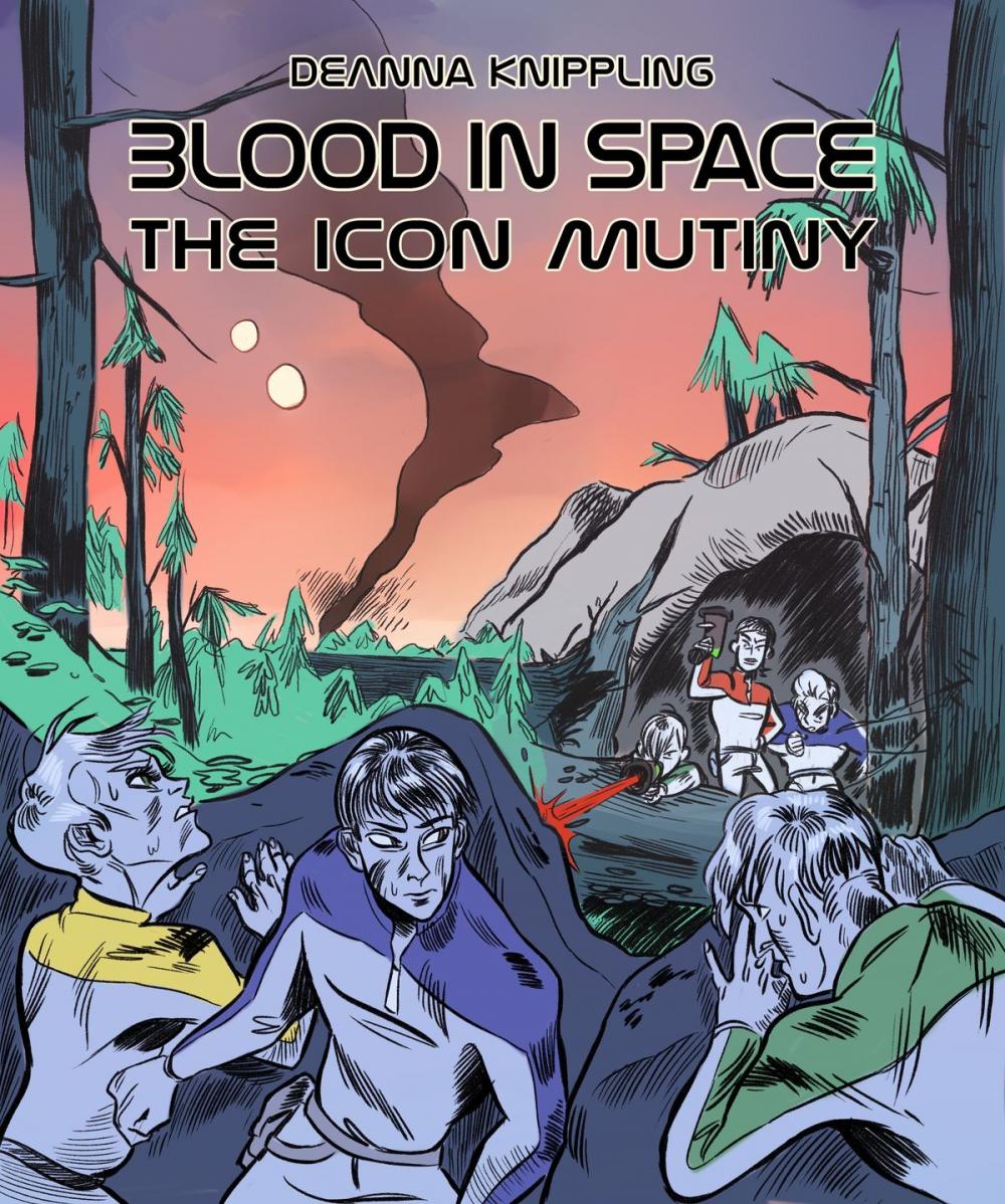 Big bigCover of Blood in Space: The Icon Mutiny