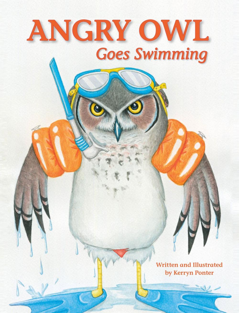 Big bigCover of Angry Owl Goes Swimming