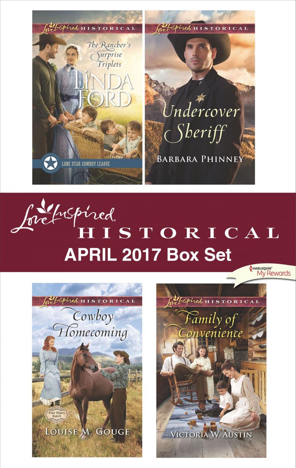 Big bigCover of Love Inspired Historical April 2017 Box Set