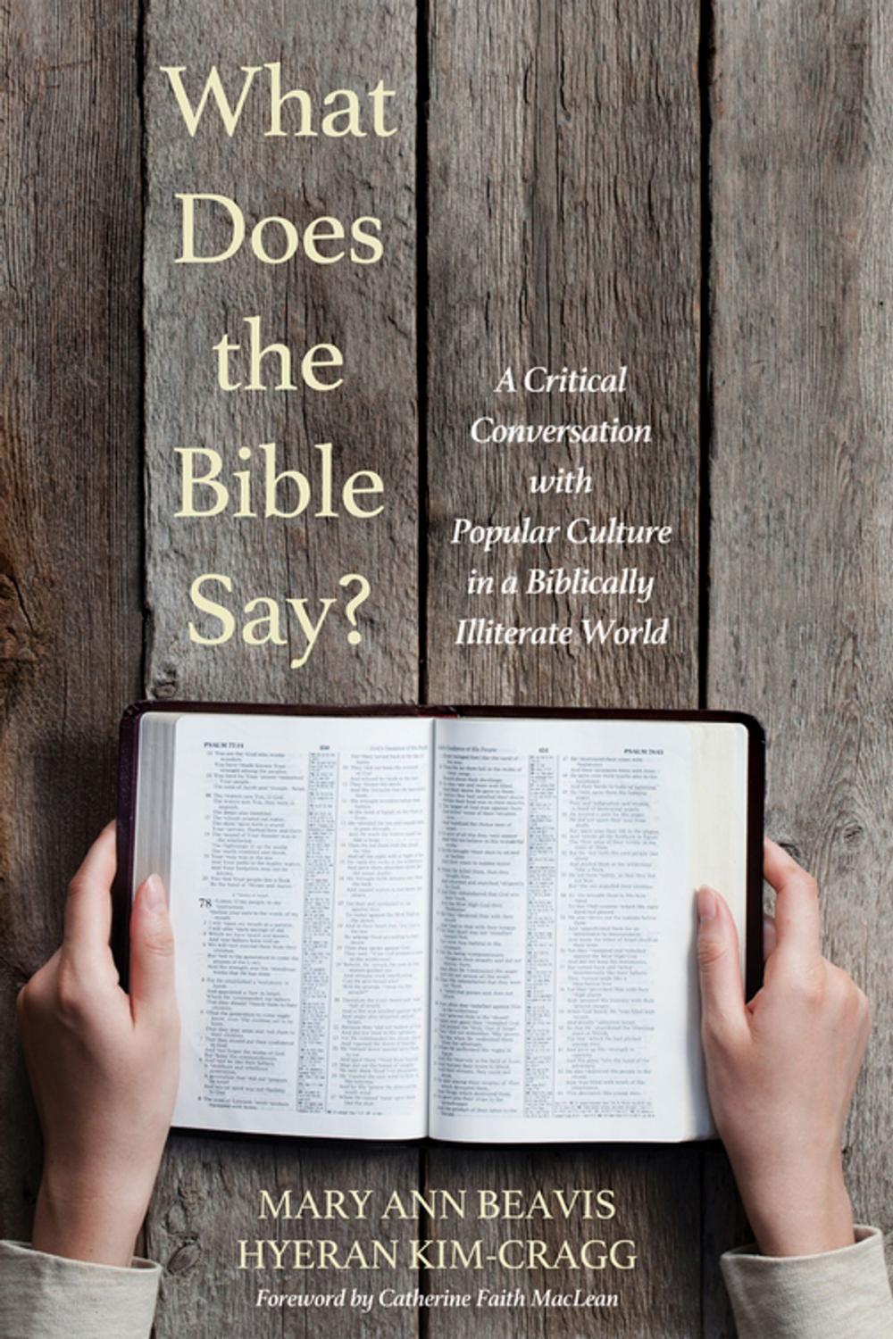 Big bigCover of What Does the Bible Say?