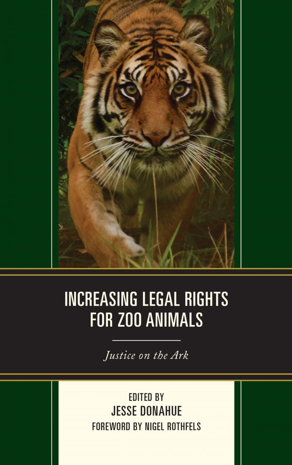 Big bigCover of Increasing Legal Rights for Zoo Animals