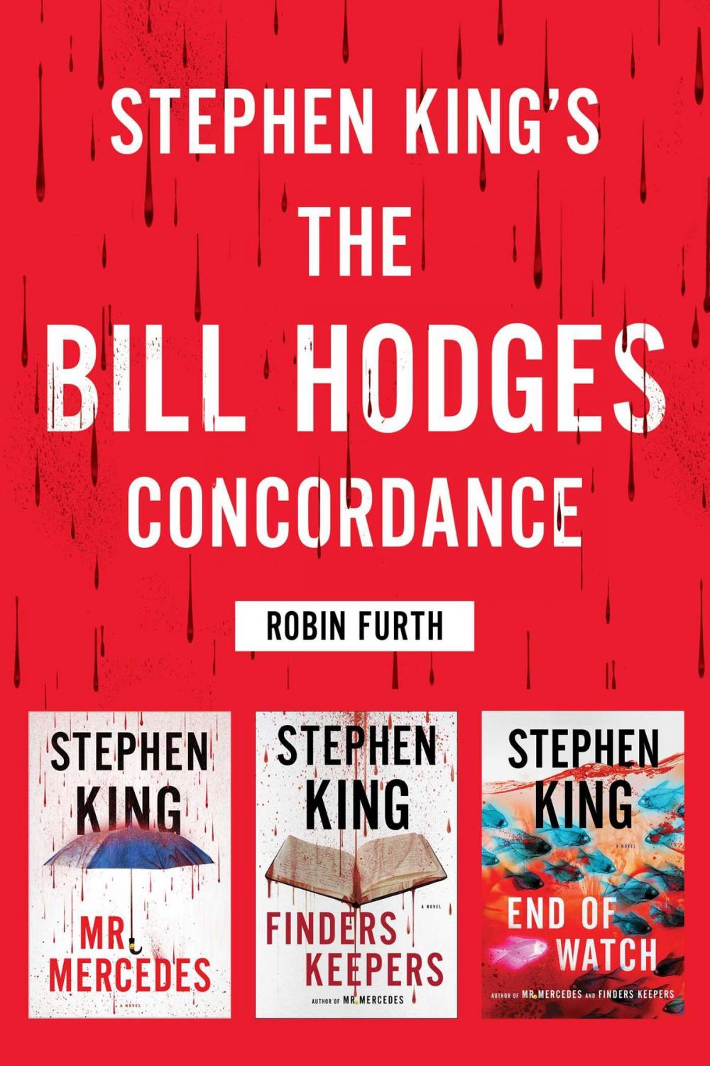 Big bigCover of Stephen King's The Bill Hodges Trilogy Concordance