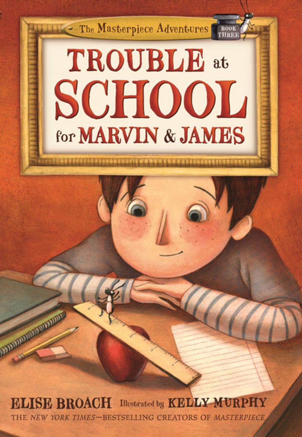 Big bigCover of Trouble at School for Marvin & James