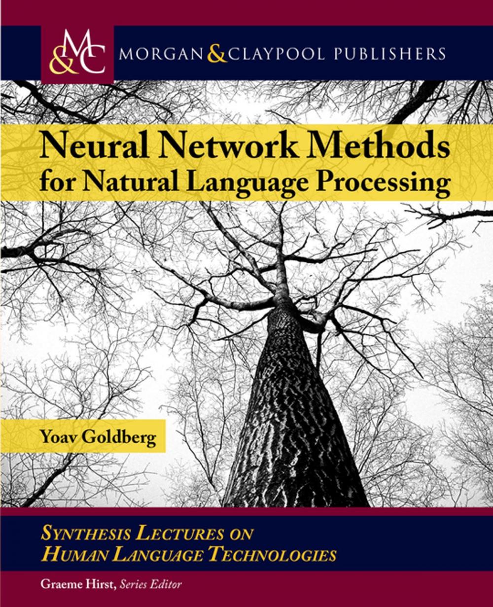 Big bigCover of Neural Network Methods in Natural Language Processing