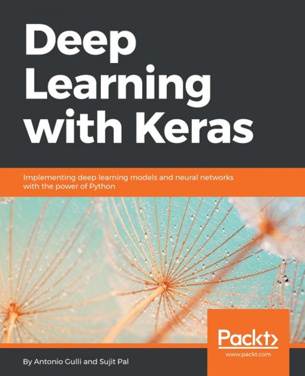 Big bigCover of Deep Learning with Keras