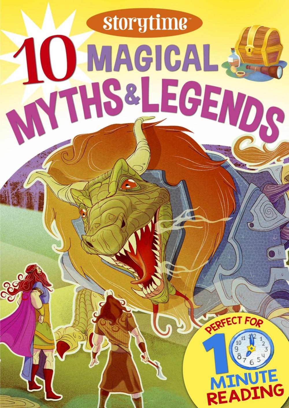 Big bigCover of 10 Magical Myths & Legends for 4-8 Year Olds (Perfect for Bedtime & Independent Reading) (Series: Read together for 10 minutes a day)
