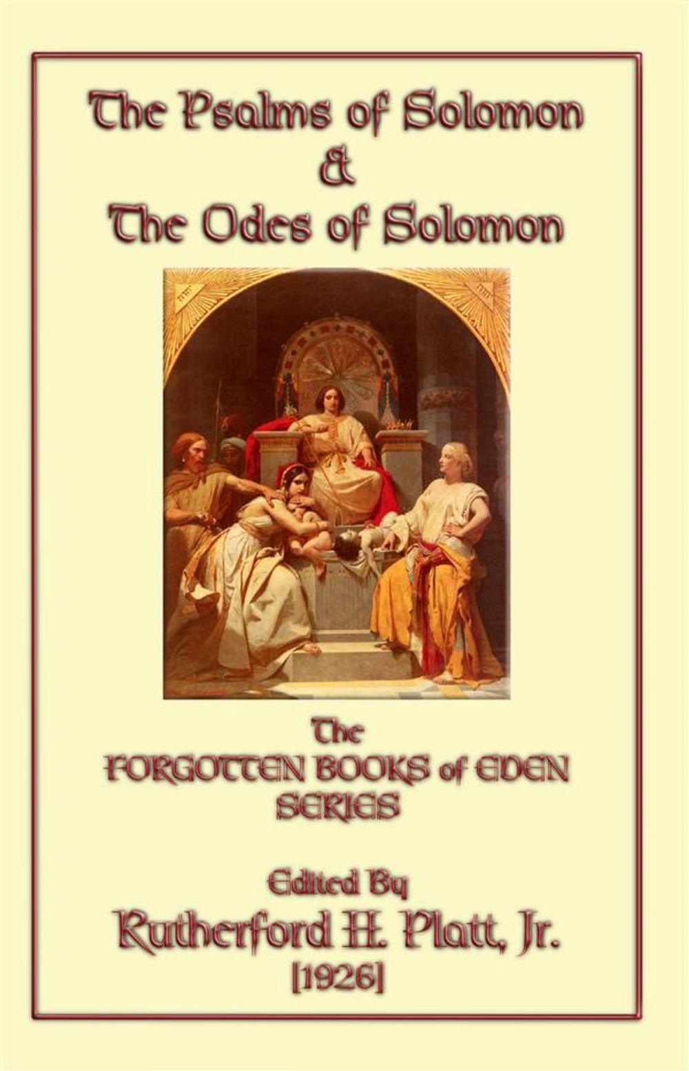 Big bigCover of The Psalms of Solomon and the Odes of Solomon