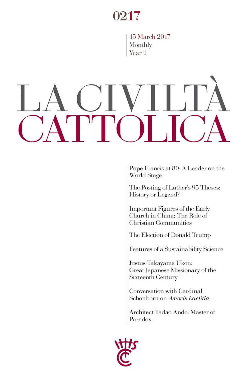 Big bigCover of LA CIVILTÀ CATTOLICA 0217