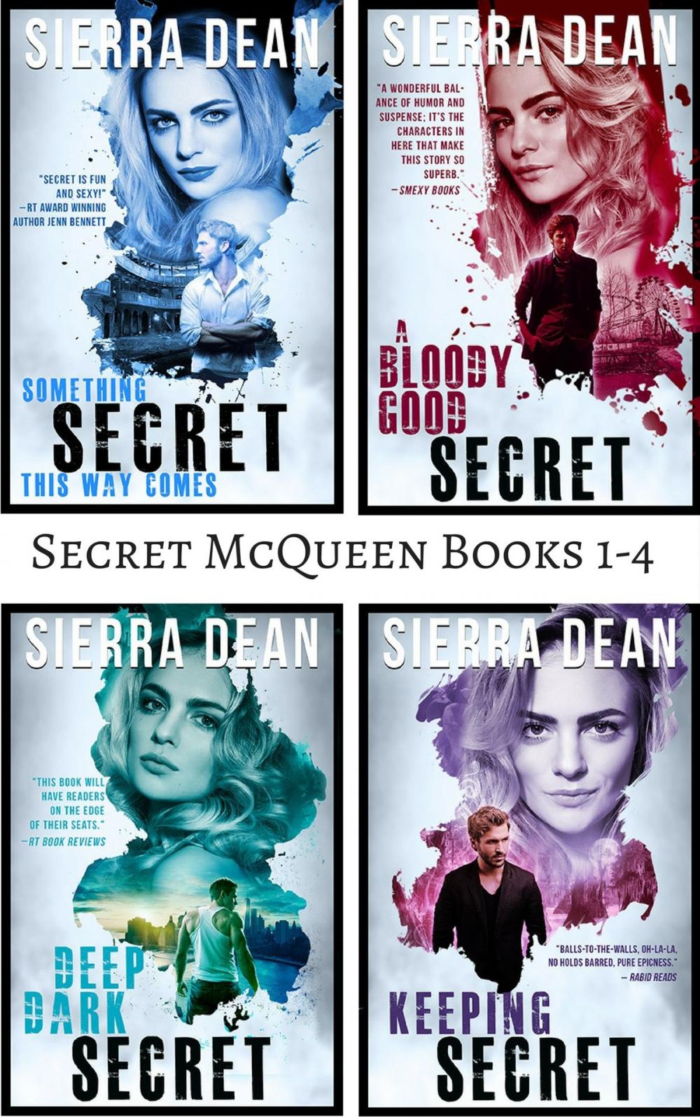 Big bigCover of Secret McQueen Books 1-4