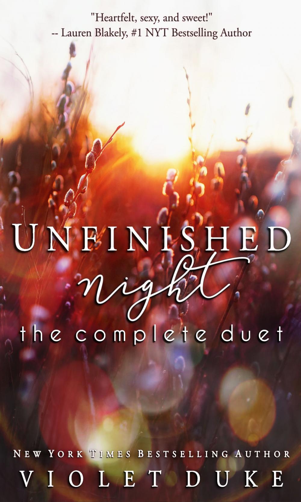 Big bigCover of Unfinished Night -- The Complete Duet